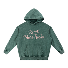 Load image into Gallery viewer, Read More Books Heavyweight Hoodie (Green)