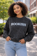 Load image into Gallery viewer, Bookish Crewneck Sweatshirt (Black)
